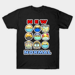 26 New Normal Emoji T-Shirt